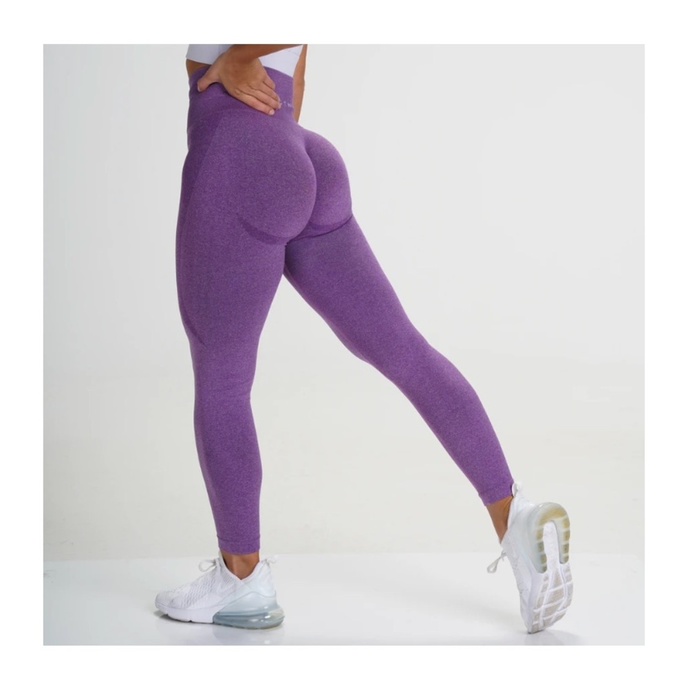 NVGTN violet contour seamless leggings